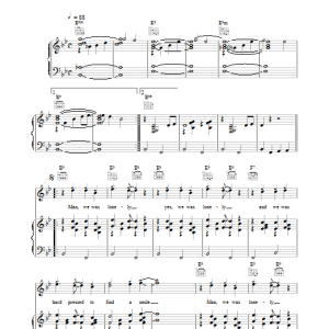 Paul McCartney Man We Was Lonely Musik Noten - Piano, Vocal & Guitar Chords - 34551-0