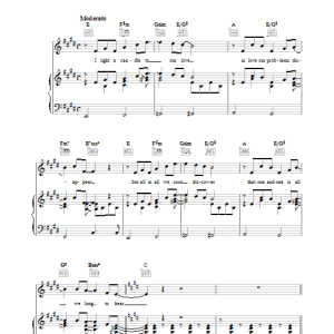 Paul McCartney Pipes Of Peace Musik Noten - Piano, Vocal & Guitar Chords - 34173-0