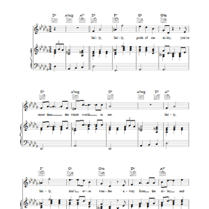 Paul McCartney Sally Musik Noten - Piano, Vocal & Guitar Chords - 34072-0