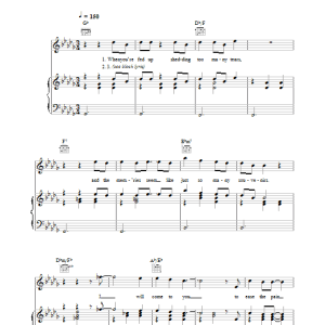 Paul McCartney Souvenir Musik Noten - Piano, Vocal & Guitar Chords - 34018-0