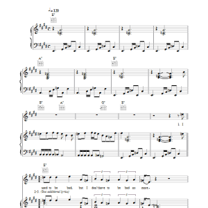 Paul McCartney Used To Be Bad Musik Noten - Piano, Vocal & Guitar Chords - 33990-0