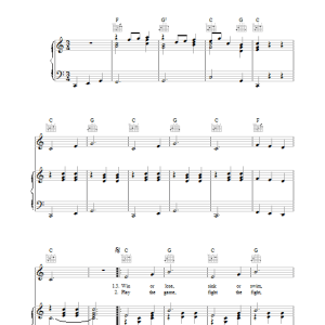 Paul McCartney We All Stand Together Musik Noten - Piano, Vocal & Guitar Chords - 37154-0