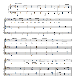 Paul Posnak El Cisne Musik Noten - Piano & Vocal - 154342-0