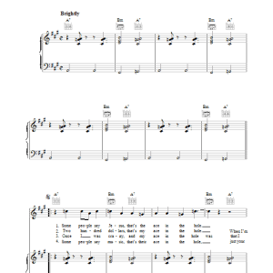 Paul Simon Ace In The Hole Musik Noten - Piano, Vocal & Guitar Chords - 34843-0