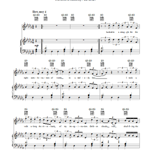 Paul Simon Everything About It Is A Love Song Musik Noten - Piano, Vocal & Guitar Chords - 44244-0