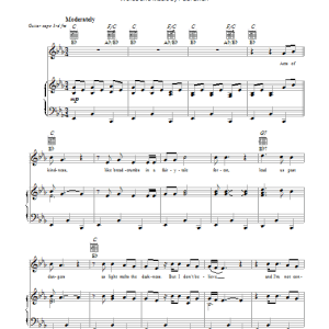 Paul Simon I Don't Believe Musik Noten - Piano, Vocal & Guitar Chords - 44243-0