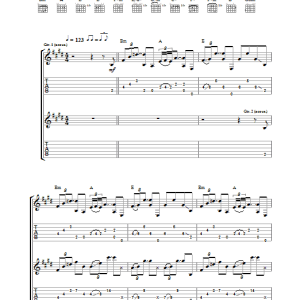 Paul Simon Learn How To Fall Musik Noten - Guitar Tab - 29066-0