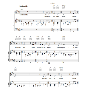 Paul Simon Night Game Musik Noten - Piano, Vocal & Guitar Chords - 35334-0