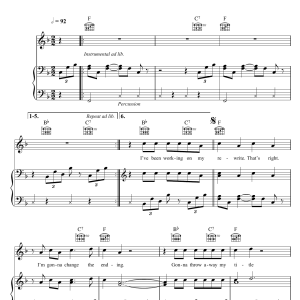 Paul Simon Rewrite Musik Noten - Piano, Vocal & Guitar Chords - 108322-0