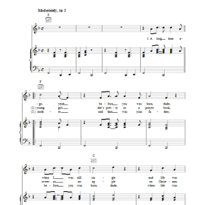 Paul Simon That Was Your Mother Musik Noten - Piano, Vocal & Guitar Chords - 35666-0