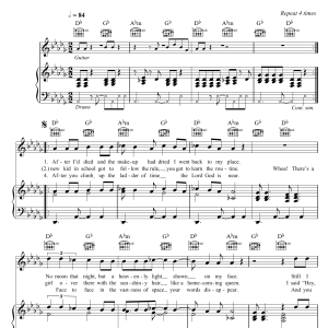 Paul Simon The Afterlife Musik Noten - Piano, Vocal & Guitar Chords - 108320-0