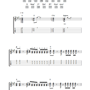 Paul Weller Bull-Rush Musik Noten - Guitar Tab - 37877-0