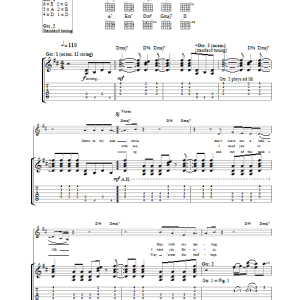 Paul Weller Going Places Musik Noten - Guitar Tab - 22951-0