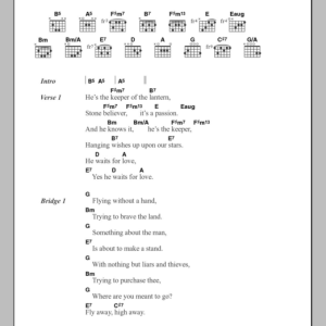 Paul Weller He's The Keeper Musik Noten - Guitar Chords/Lyrics - 104147-0