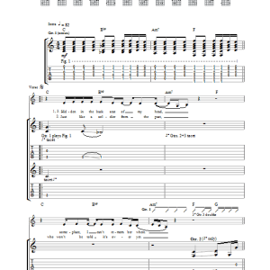 Paul Weller Hung Up Musik Noten - Guitar Tab - 33786-0
