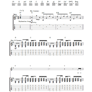 Paul Weller Now The Night Is Here Musik Noten - Guitar Tab - 22955-0