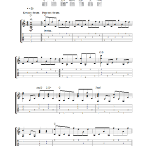Paul Weller Spring (At Last) Musik Noten - Guitar Tab - 22957-0
