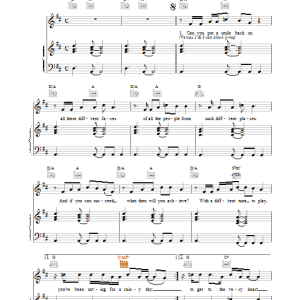 Paul Weller The Weaver Musik Noten - Piano, Vocal & Guitar Chords - 15094-0