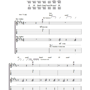 Paul Weller Uh Huh Oh Yeh Musik Noten - Guitar Tab - 33763-0