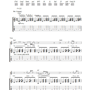Paul Weller Who Brings Joy Musik Noten - Guitar Tab - 22959-0