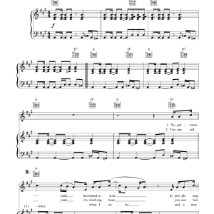Paul Weller Woodcutter's Son Musik Noten - Piano, Vocal & Guitar Chords - 34131-0