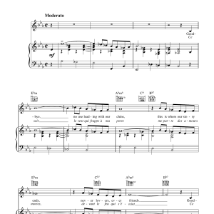 Paul Young I Wish You Love Musik Noten - Piano, Vocal & Guitar Chords - 13799-0