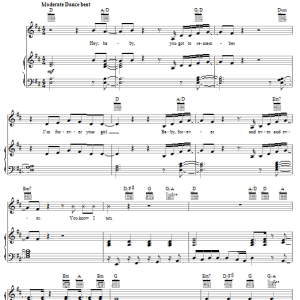 Paula Abdul Forever Your Girl Musik Noten - Piano, Vocal & Guitar Chords - 62867-0