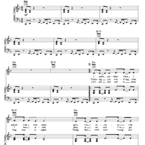 Paula Abdul My Love Is For Real Musik Noten - Piano, Vocal & Guitar Chords - 76376-0