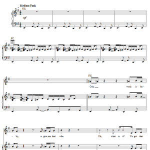Paula Abdul Vibeology Musik Noten - Piano, Vocal & Guitar Chords - 62872-0