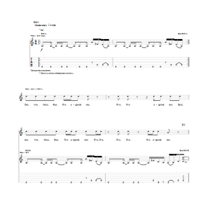 Pearl Jam Animal Musik Noten - Guitar Tab - 92258-0