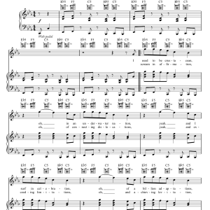 Pearl Jam Big Wave Musik Noten - Piano, Vocal & Guitar Chords - 164255-0