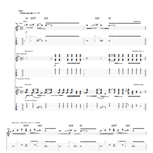Pearl Jam Dissident Musik Noten - Guitar Tab - 56025-0
