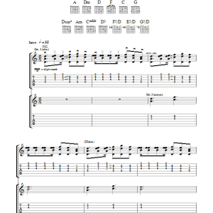 Pearl Jam I Am Mine Musik Noten - Guitar Tab - 23019-0