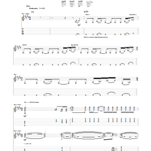 Pearl Jam Why Go Musik Noten - Guitar Tab - 87825-0