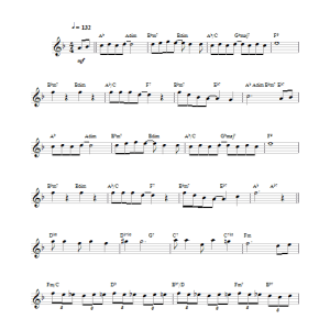 Peggy Lee Orange Coloured Sky Musik Noten - Lead Sheet / Fake Book - 37313-0