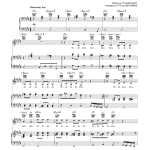 Pentatonix Dance Of The Sugar Plum Fairy Musik Noten - Piano, Vocal & Guitar Chords - 173965-0