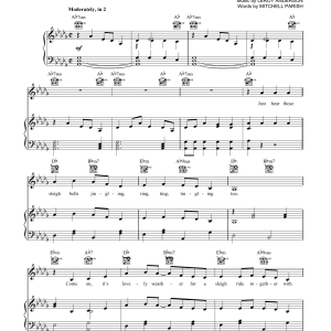 Pentatonix Sleigh Ride Musik Noten - Piano, Vocal & Guitar Chords - 173968-0