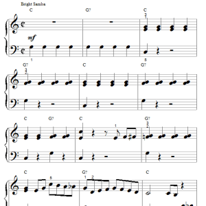 Percy Faith Brazilian Sleigh Bells Musik Noten - Piano, Vocal & Guitar Chords - 29198-0