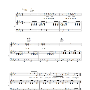 Perry Como Don't Let The Stars Get In Your Eyes Musik Noten - Piano, Vocal & Guitar Chords - 30417-0