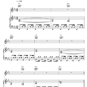 Pet Shop Boys Flamboyant Musik Noten - Piano, Vocal & Guitar Chords - 107493-0