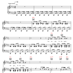 Pet Shop Boys Single-Bilingual Musik Noten - Piano, Vocal & Guitar Chords - 48939-0