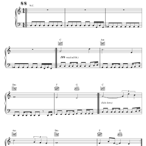 Pet Shop Boys Suburbia Musik Noten - Piano, Vocal & Guitar Chords - 48941-0