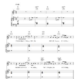 Pete Doherty For Lovers Musik Noten - Piano, Vocal & Guitar Chords - 112067-0