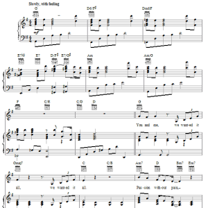 Peter Allen You And Me (We Wanted It All) (from The Boy From Oz) Musik Noten - Piano, Vocal & Guitar Chords - 26293-0