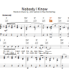 Peter and Gordon Nobody I Know Musik Noten - Piano, Vocal & Guitar Chords - 15217-0