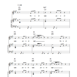 Peter Andre Flava Musik Noten - Piano, Vocal & Guitar Chords - 17649-0