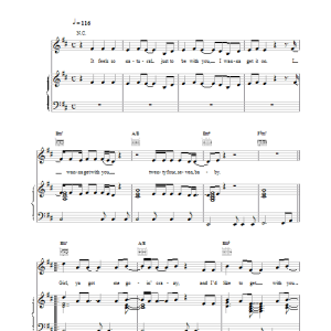 Peter André Natural Musik Noten - Piano, Vocal & Guitar Chords - 17652-0