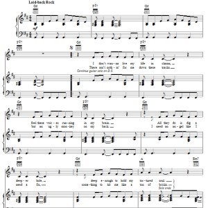 Peter Frampton Hour Of Need Musik Noten - Piano, Vocal & Guitar Chords - 50924-0