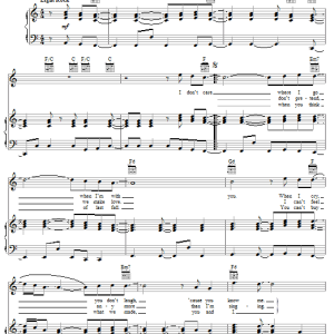 Peter Frampton I'm In You Musik Noten - Piano, Vocal & Guitar Chords - 50908-0