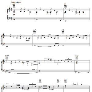 Peter Frampton Lines On My Face Musik Noten - Piano, Vocal & Guitar Chords - 50909-0
